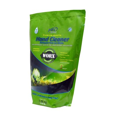 WORX Biodegradable powder hand cleaner Stand-Up Pouch 3 lb (1362 g.)