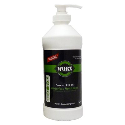 WORX Power Clean Liquid Hand Soap 32 oz. (945 ml.)