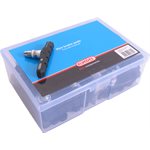 Pairs V-type Rim Brake Pads 72mm with ABS Box of 25 prs
