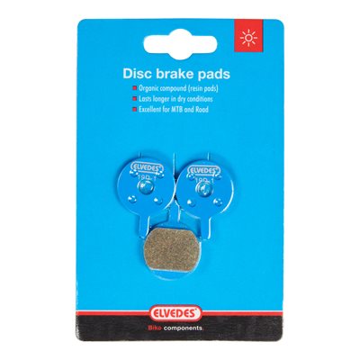 Organic Disc Brake Pads for Promax DSK-400, DSK-601J, Xnine