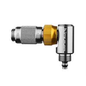 Birzman Tête de pompe Helix pour tout type de de valve compatible Presta / Schrader / Dunlop