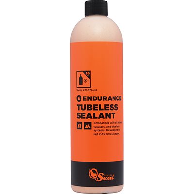 Scellant à pneu Endurance Orange Seal Cycling Recharge 16 oz / 473 ml