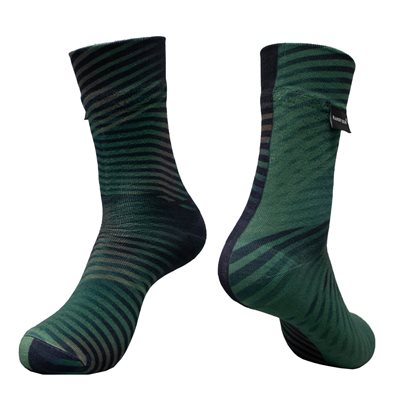 Randy Sun Waterproof Socks X286 Ultra Thin Merino Wool Mid Calf Adult XS