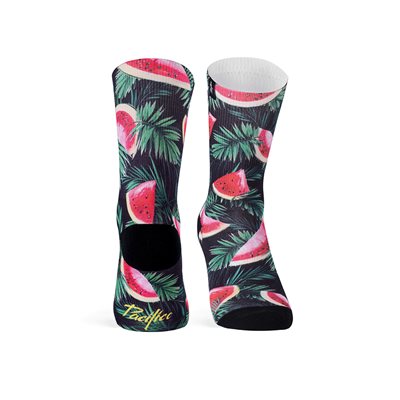 Pacific & Co. Sublimated WATERMELON Socks S / M