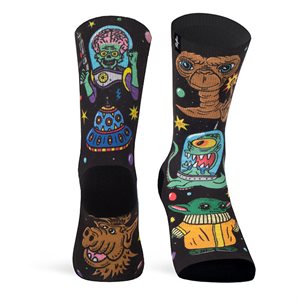 Pacific & Co. Sublimated LOVELY MARTIANS Socks