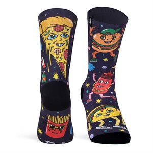 Pacific & Co. Sublimated FAST FOOD Socks