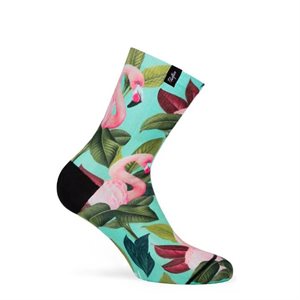 Pacific & Co. Sublimated FLAMINGO [Women] Socks S / M
